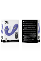 MR BOSS - JOSEF TELECOMANDO A PULSAZIONI E VIBRAZIONI PER COPPIE