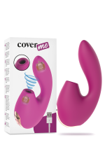 COVERME - VIBRATORE ASPIRATORE CLITORIDEO E POTENTE VIBRATORE PER IL PUNTO G