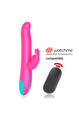 HAPPY LOKY - PLUTO VIBRATORE RABBIT E ROTATORE + TELECOMANDO WATCHME