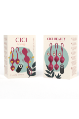 CICI BEAUTY - PREMIUM SILICONE 3 PERLINE VIBRANTI KEGEL TELECOMANDO