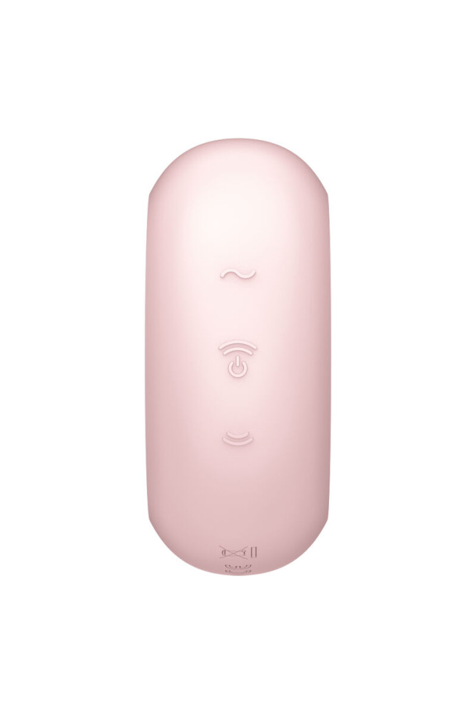 SATISFYER - STIMOLATORE E VIBRATORE A DOPPIO PRO TO GO 3 ROSA