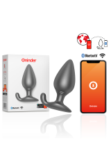 ONINDER - PLUG ANALE VIBRANTE RIO NERO - APP GRATUITA