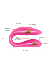 ONINDER - STIMOLATORE DEL PUNTO G E DEL CLITORALE LISBOA ROSA - APP GRATUITA