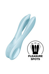 SATISFYER - THREESOME 1 VIBRATORE BLU