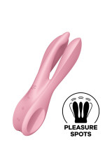 SATISFYER - THREESOME 1 VIBRATORE ROSA