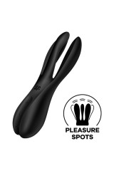 SATISFYER - VIBRATORE THREESOME 2 NERO