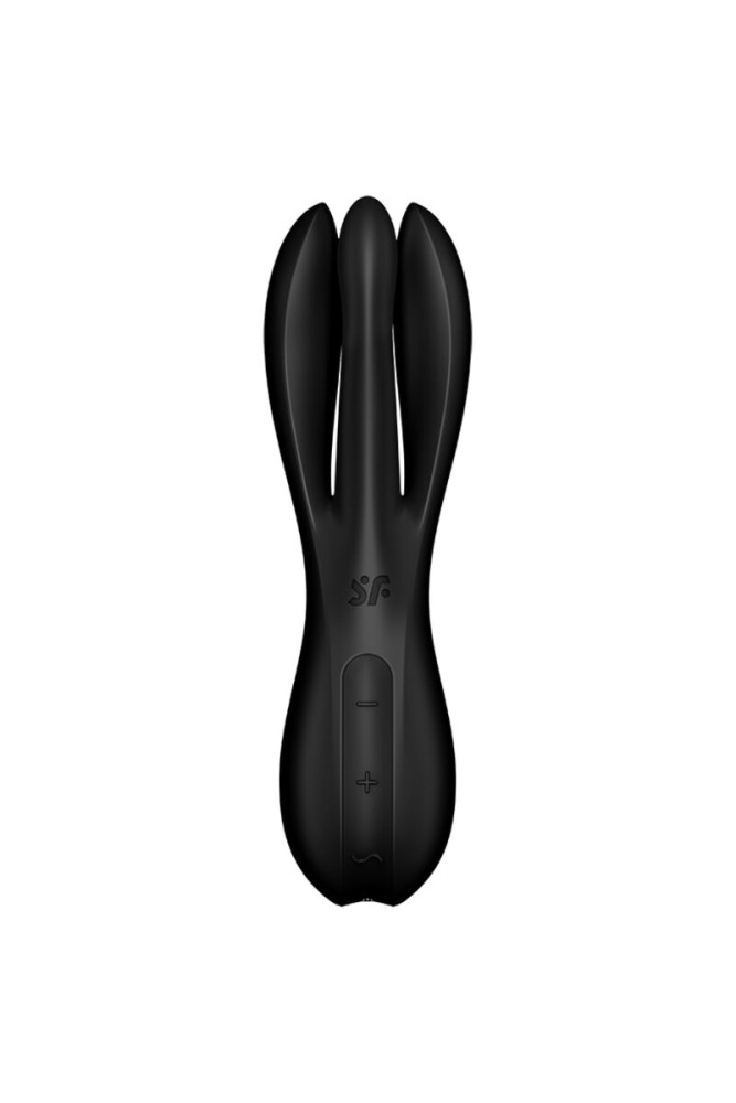 SATISFYER - VIBRATORE THREESOME 2 NERO