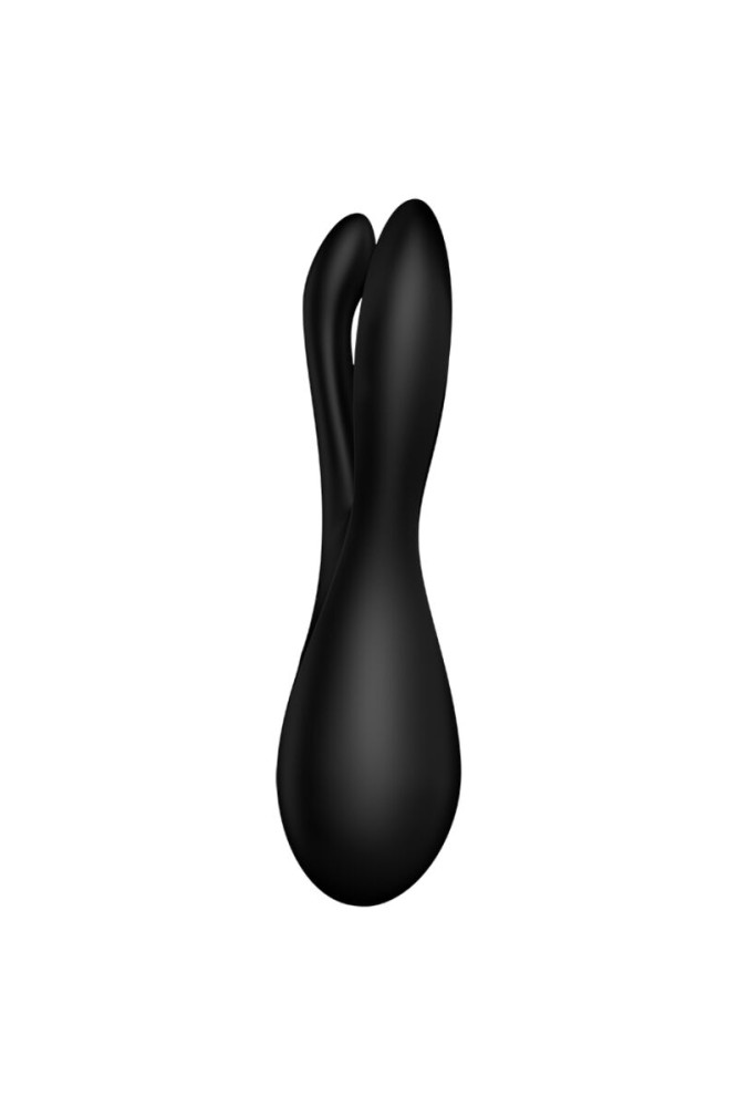 SATISFYER - VIBRATORE THREESOME 2 NERO
