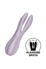 SATISFYER - VIBRATORE THREESOME 2 VIOLA