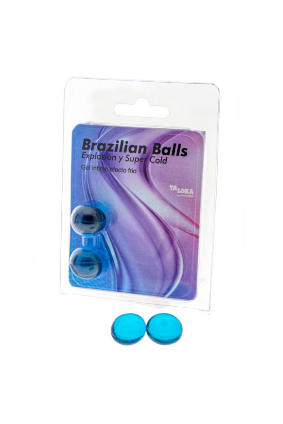 TALOKA - 2 SFERE BRASILIANE GEL EMOZIONANTE EFFETTO FREDDO