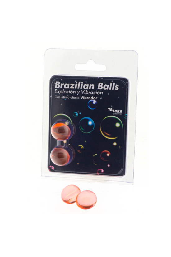 TALOKA - 2 SFERE BRASILIANE GEL EMOZIONANTE EFFETTO VIBRANTE