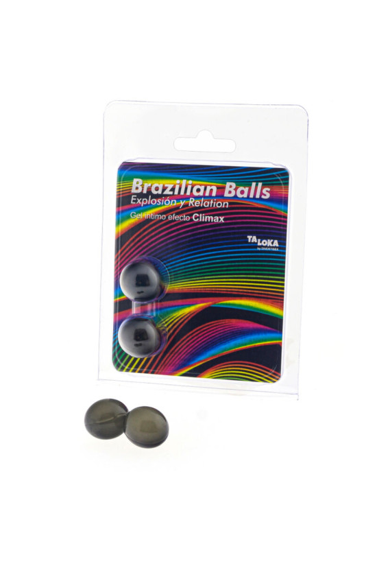 TALOKA - 2 SFERE BRASILIANE CLIMAX EFFETTO EMOZIONANTE GEL