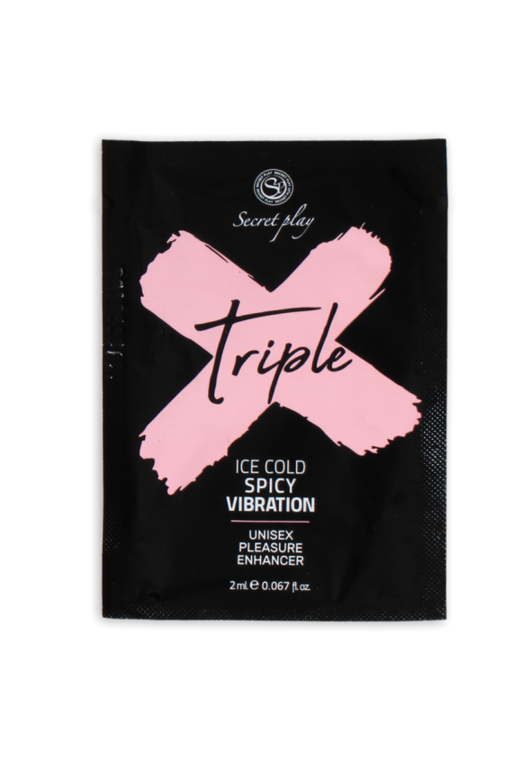 SECRETPLAY - INTENSIFICATORE DI PIACERE TRIPLO X A DOSE SINGOLA