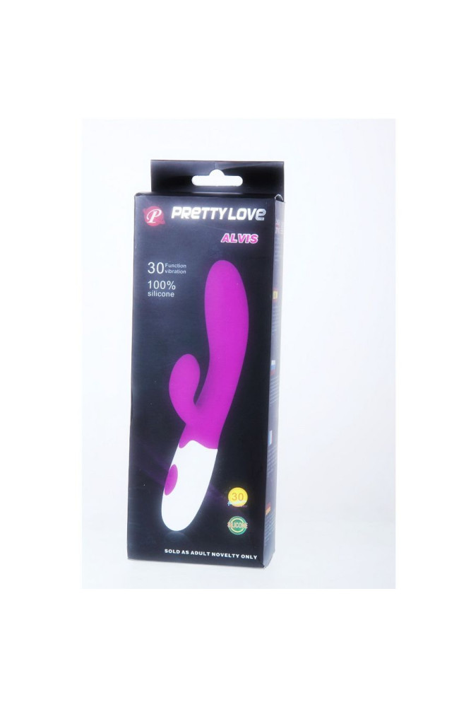 PRETTY LOVE - FLIRTATION VIBRATORE ALVIS CON STIMOLATORE DEL CLITORIDE