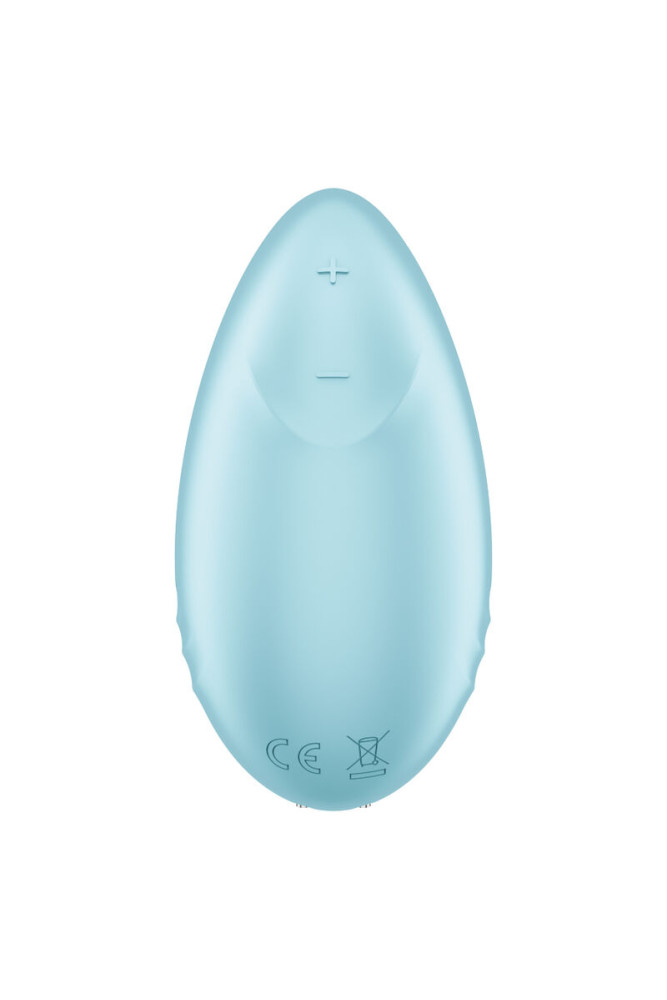 SATISFYER - VIBRATORE DA LAY-ON TROPICAL TIP BLU