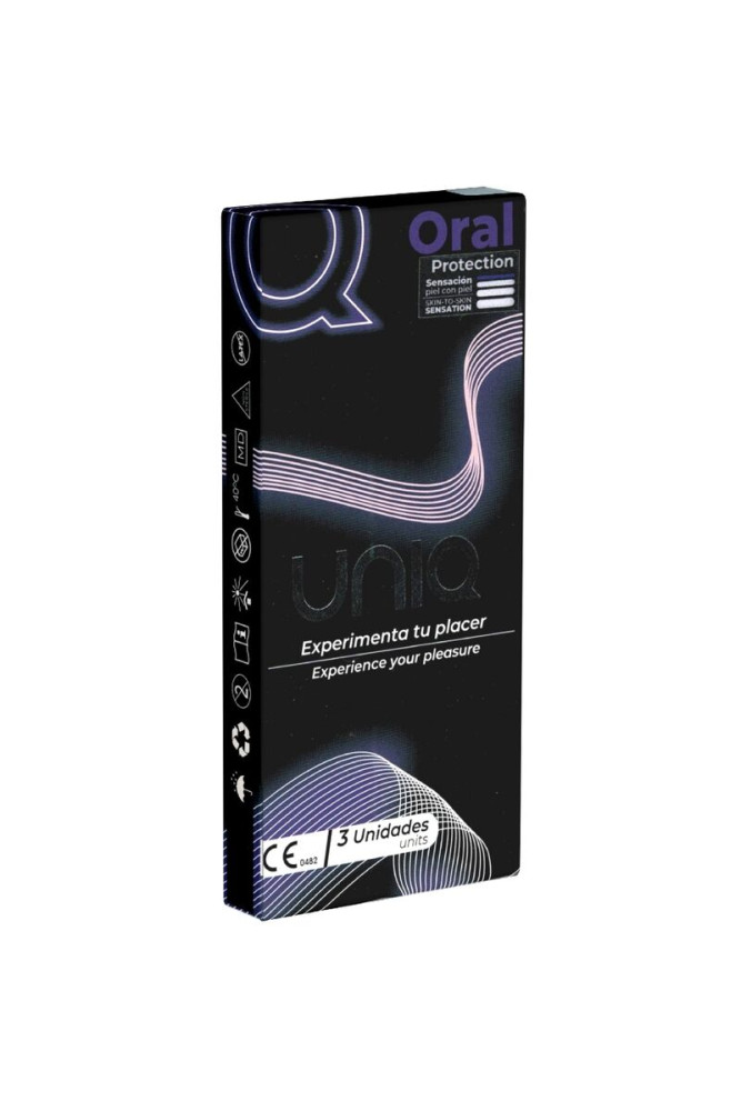 UNIQ - PRESERVATIVO SENZA LATTICE CLASSIC 3 UNITÀS