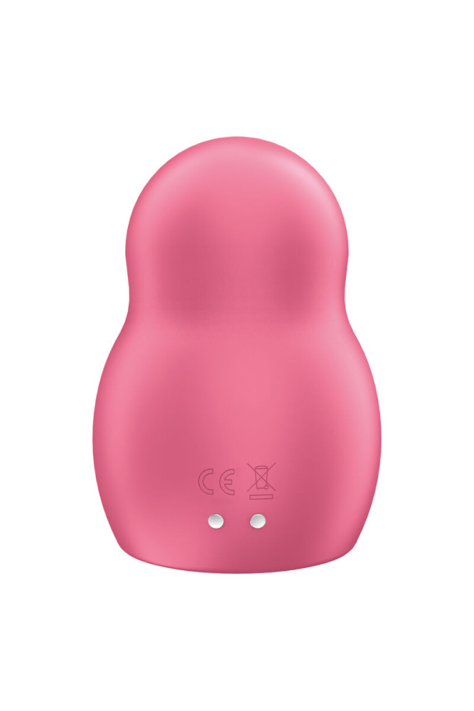 SATISFYER - PRO TO GO 1 DOPPIO STIMOLATORE E VIBRATORE ROSSO