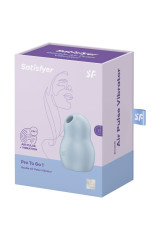 SATISFYER - PRO TO GO 1 DOPPIO STIMOLATORE E VIBRATORE BLU