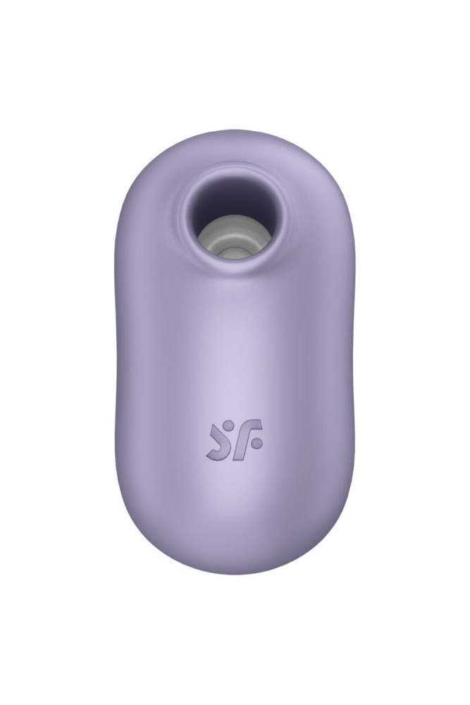 SATISFYER - PRO TO GO 2 DOPPIO STIMOLATORE E VIBRATORE VIOLA