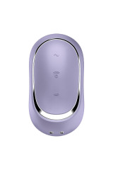 SATISFYER - PRO TO GO 2 DOPPIO STIMOLATORE E VIBRATORE VIOLA