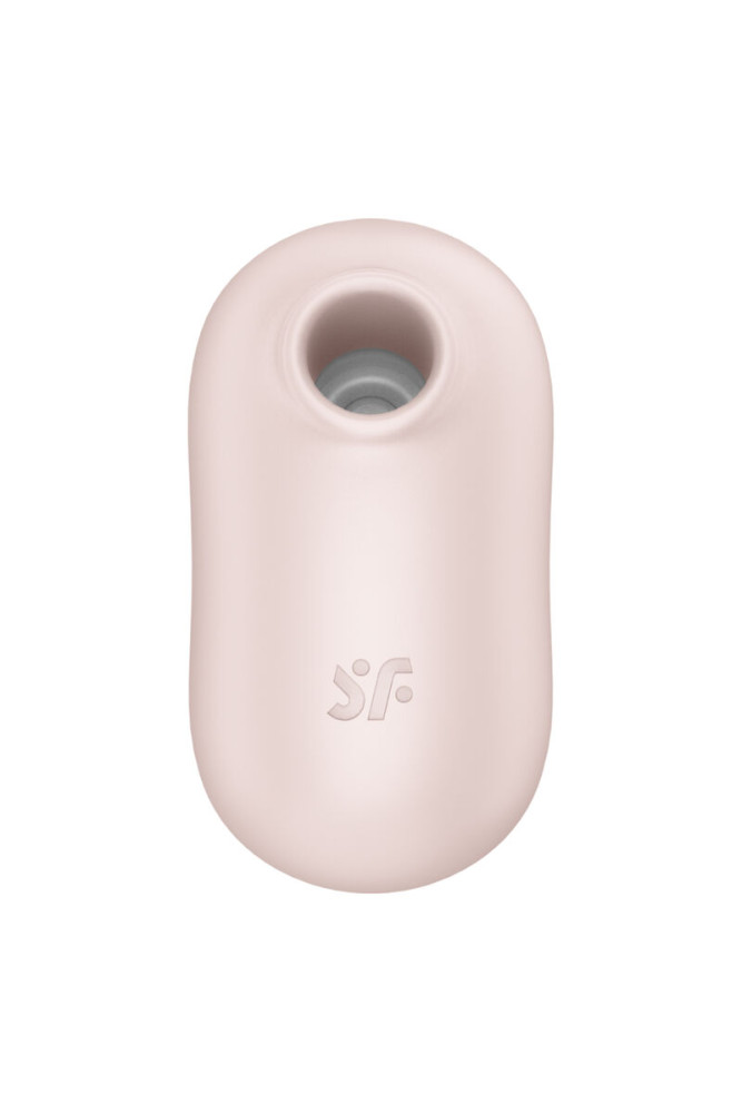 SATISFYER - PRO TO GO 2 DOPPIO STIMOLATORE E VIBRATORE BEIGE