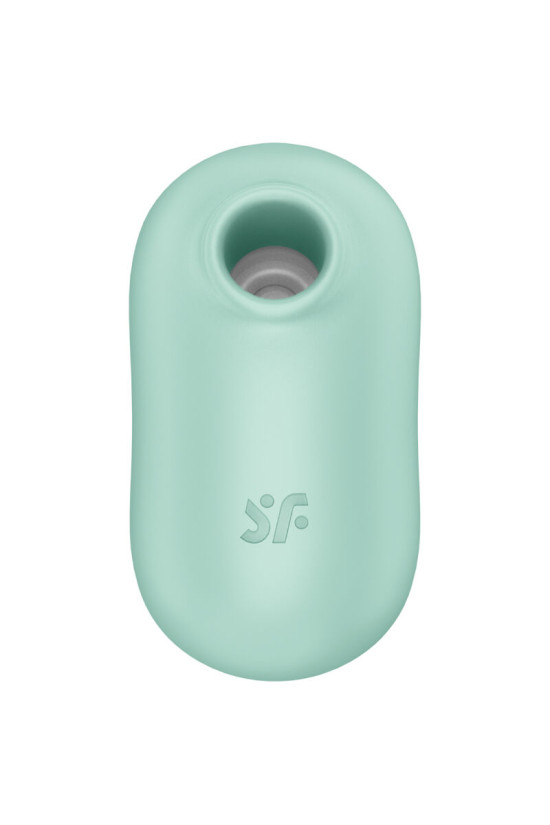 SATISFYER - PRO TO GO 2 DOPPIO STIMOLATORE E VIBRATORE VERDE