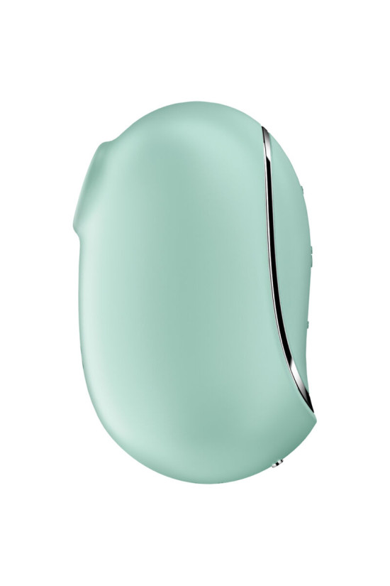 SATISFYER - PRO TO GO 2 DOPPIO STIMOLATORE E VIBRATORE VERDE