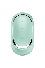 SATISFYER - PRO TO GO 2 DOPPIO STIMOLATORE E VIBRATORE VERDE