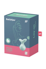 SATISFYER - VIBRATORE VIVA LA VULVA 3 LAY-ON VERDE