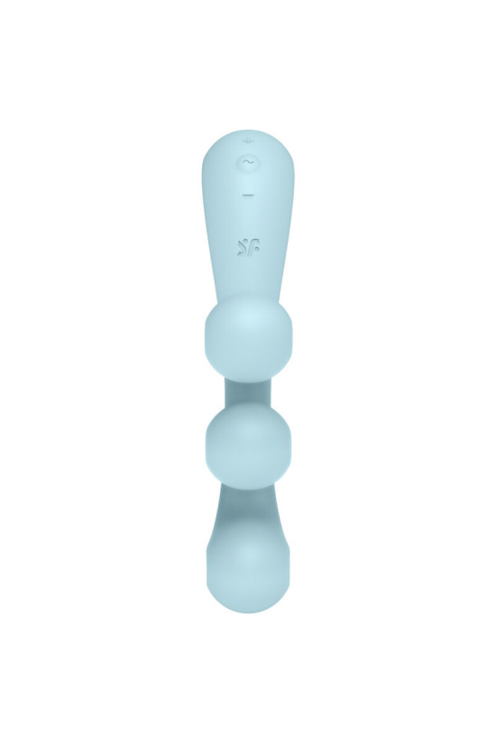 SATISFYER - MULTI VIBRATORE TRI BALL 2 BLU
