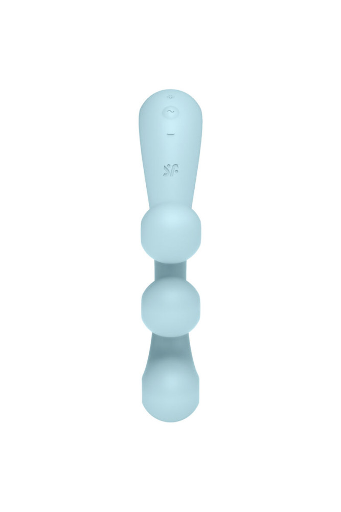 SATISFYER - MULTI VIBRATORE TRI BALL 2 BLU
