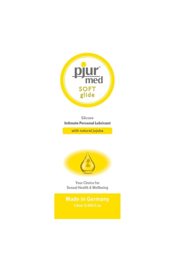 PJUR - LUBRIFICANTE AL SILICONE MED SOFT GLIDE 1.5 ML