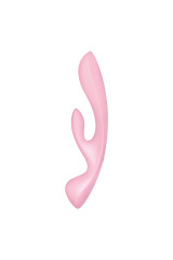 SATISFYER - TRIPLE OH VIBRAZIONE IBRIDA ROSA