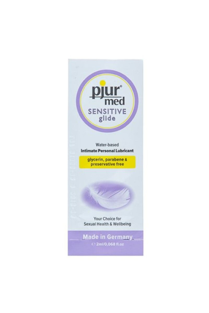 PJUR - MED SENSITIVE GLIDE LUBRIFICANTE A BASE ACQUA 2 ML