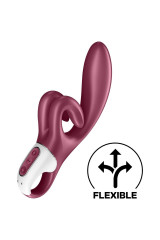 SATISFYER - VIBRAZIONE TOUCH ME RABBIT ROSSO