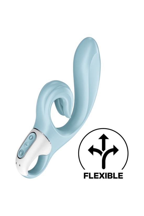 SATISFYER - LOVE ME RABBIT VIBRAZIONE BLU