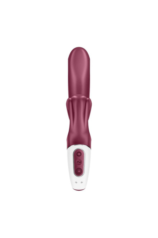 SATISFYER - LOVE ME RABBIT VIBRAZIONE ROSSO