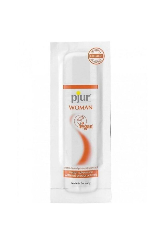 PJUR - WOMAN LUBRIFICANTE VEGANO A BASE ACQUA 2 ML