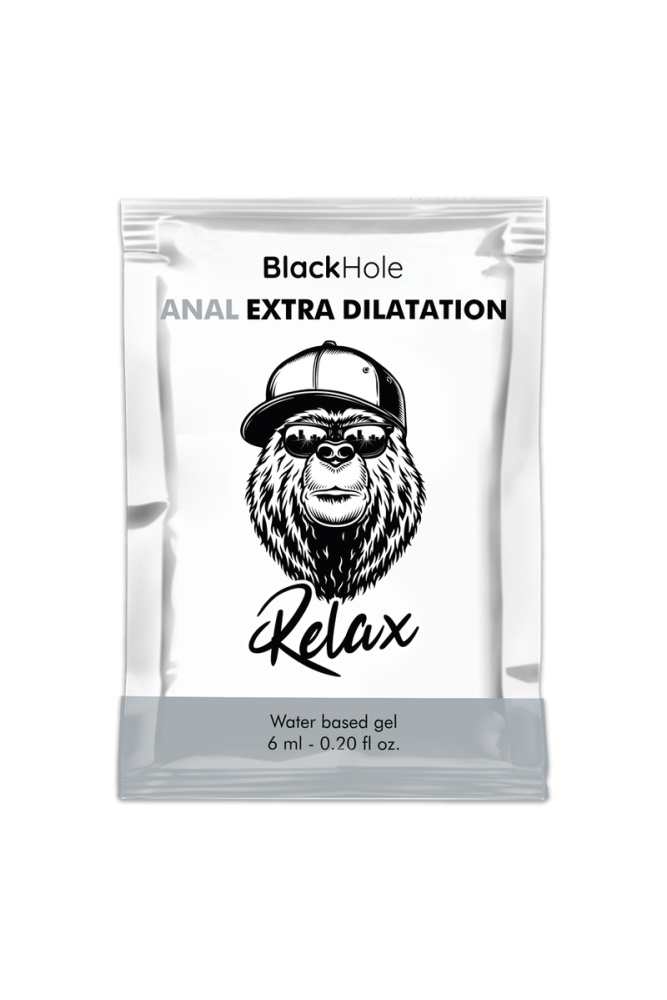 BLACK HOLE - GEL A BASE D'ACQUA EXTRA DILATAZIONE 6 ML MONODOSE