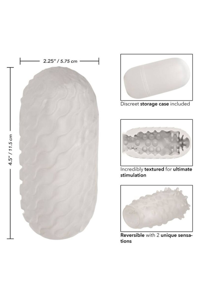 CALEXOTICS - NUBBY STROKER REVERSIBILE