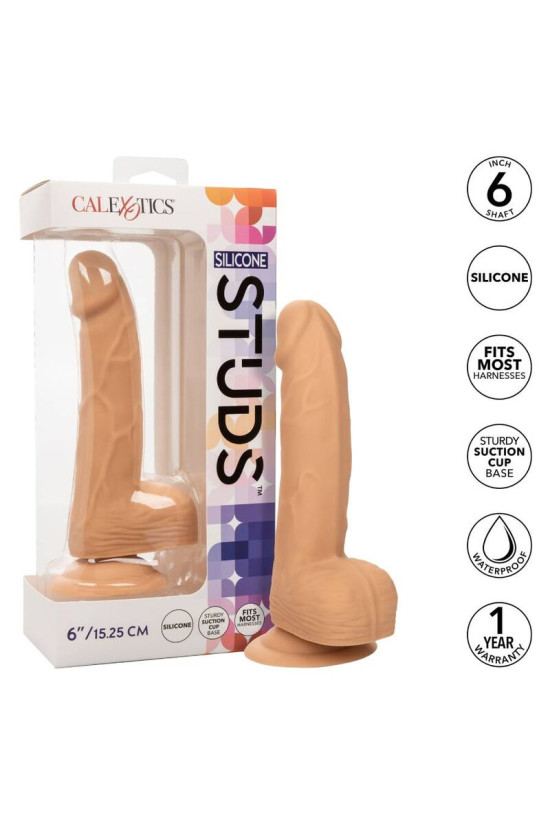 CALEXOTICS - BORCHIE IN SILICONE 15.24 CM PELLE