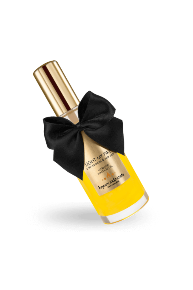 BIJOUX - OLIO DA MASSAGGIO EFFETTO CALDO AROMA CARAMELLO