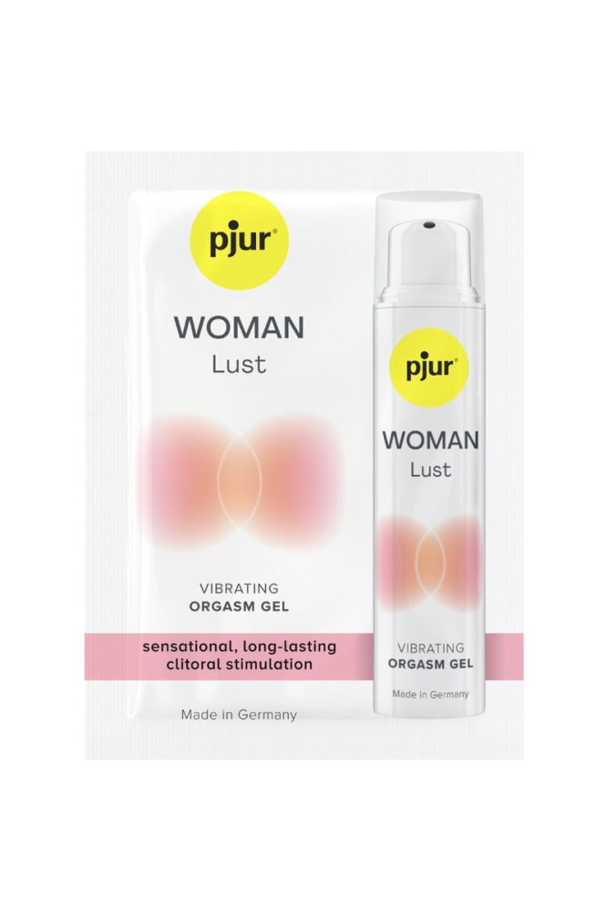 PJUR - WOMAN LUST GEL VIBRANTE MONO DOSE PER ORGASMO 1