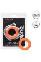 CALEXOTICS - ANELLO ALPHA SEXAGON ARANCIONE