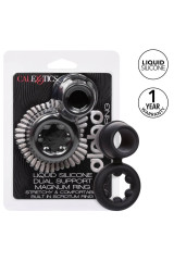 CALEXOTICS - ANELLO ALPHA DUAL MAGNUM NERO
