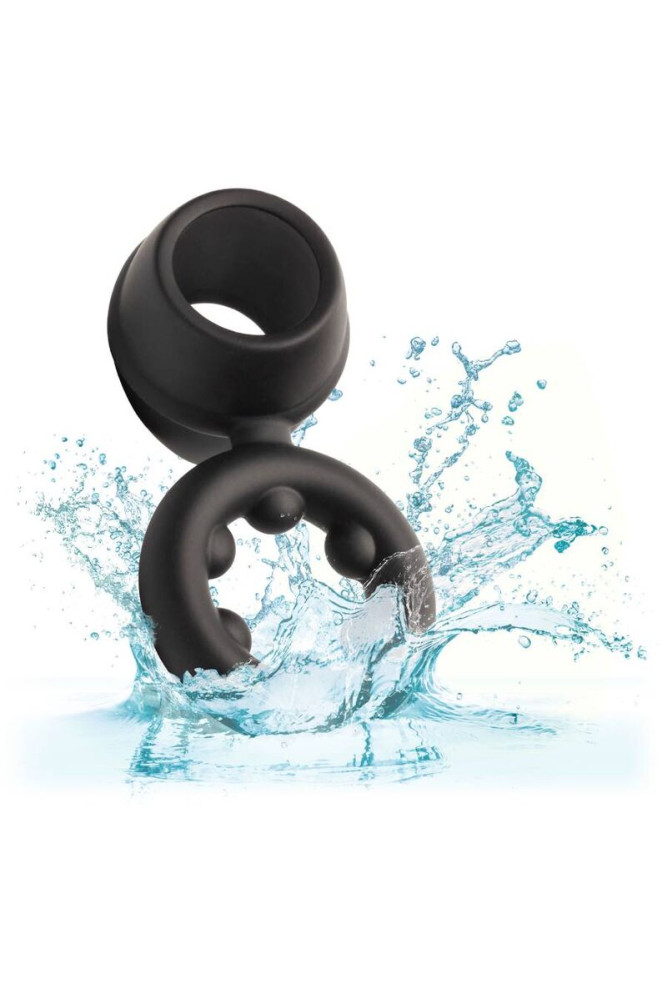 CALEXOTICS - ANELLO ALPHA DUAL MAGNUM NERO