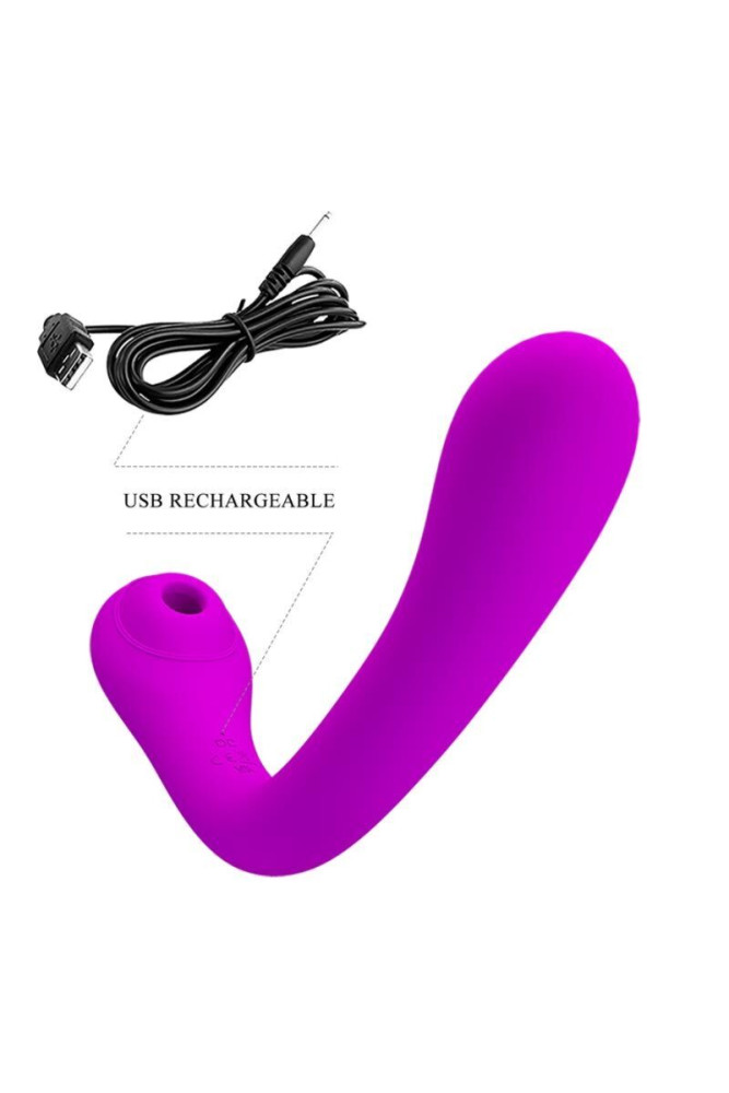PRETTY LOVE - VIBRATORE E SUCCHIACLI ALEX LILAC