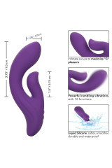 CALEXOTICS - STELLA DUAL PLEASER VIOLA