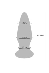 TOYJOY - THE SHINING BUTTPLUG IN VETRO VIBRANTE