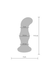 TOYJOY - THE GLEAMING BUTTPLUG IN VETRO VIBRANTE